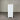 White cabinet against a corrugated metal wall