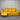 Yellow leather sofa against a metallic shutter background