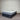 Mattress set with quilted design on a plain background
