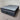 Workhorse LUX, King size, 5-Zone Poket Spring, Gray mattress with black frame on a carpeted floor against a white wall.