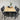 Kartini 5-Piece Outdoor Dining Set in natural timber and charcoal anodised aluminium, front view