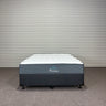 Mattress with 'Pensance' branding on a gray background