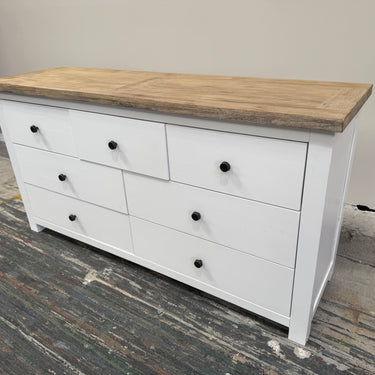 Omori Lowboy | White - Wood Finish
