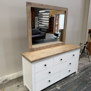 Omori Dresser | White - Wood Finish