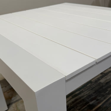 Corsica Outdoor Dining Table | White
