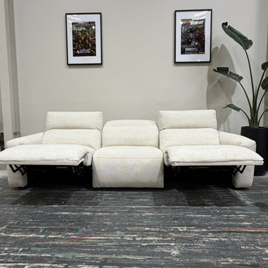 Brookfield 3 Seater Dual Power Recliner Sofa