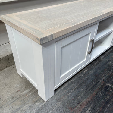 Ashland Entertainment Unit | 1600mm White
