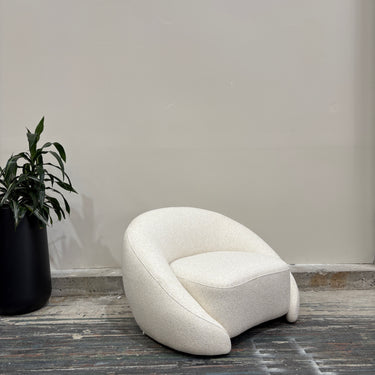 Penny Armchair | Ivory Boucle