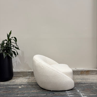 Penny Armchair | Ivory Boucle