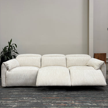 Della 3 Piece Modular Electric Recliner | Ivory