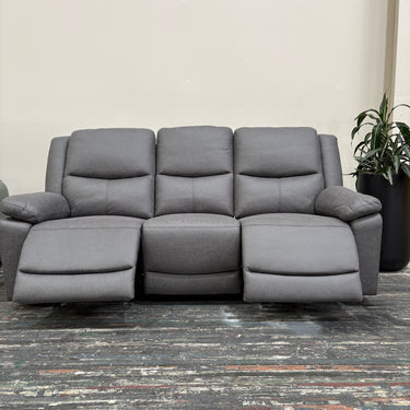 Orla 3 Seater Power Recliner Sofa | Slate Grey