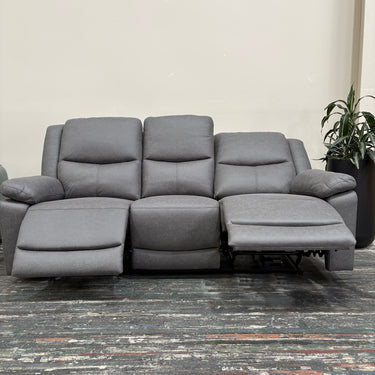 Orla 3 Seater Power Recliner Sofa | Slate Grey