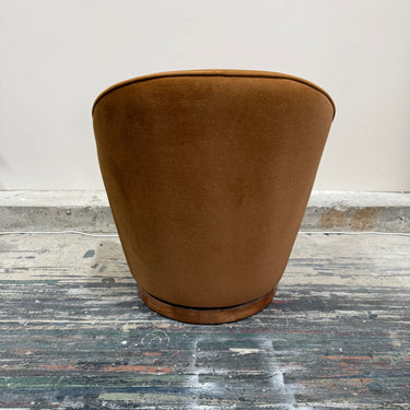 Thea Swivel Chair | Caramel