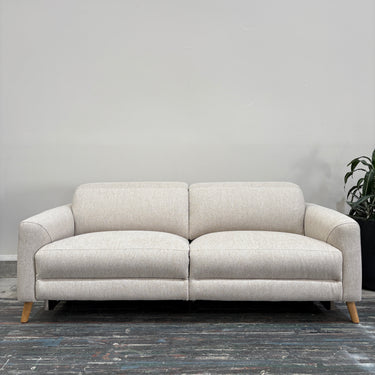 Lacey 3 Seater Power Recliner Sofa | Stone