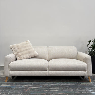 Lacey 3 Seater Power Recliner Sofa | Stone