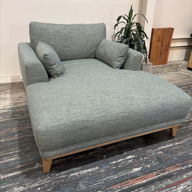 Olive Chaise Sofa | Sea Foam Green
