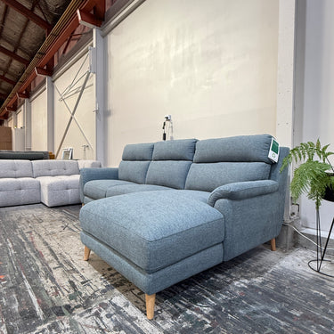 Nemo Fabric Power Recliner Chaise