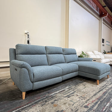 Nemo Fabric Power Recliner Chaise