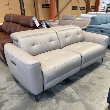 Indie 2.5 Seater Dual Power Recliner Sofa – Leather