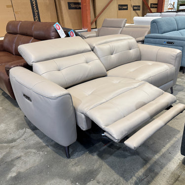 Indie 2.5 Seater Dual Power Recliner Sofa – Leather