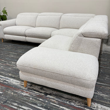 Milan Power Recliner Corner Sofa  | Stone