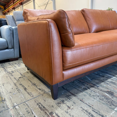 Blythe 4 Seater Leather Sofa