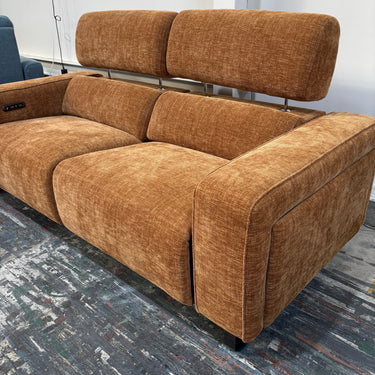 Rae 2.5 Seater Power Recliner Headrests & Storage | Joyce