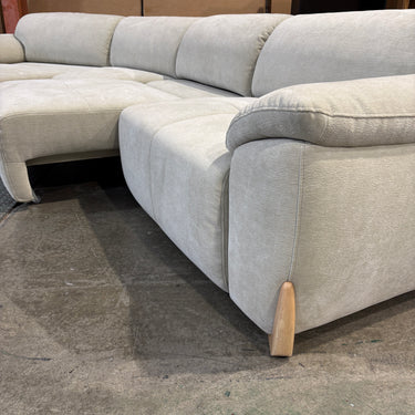 Cosmo 4 Seater modular Sofa + Power Slide-Out Chaises | Mint