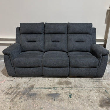 Jett 3 Seater Manual Recliner Sofa | Grey