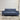Sandra 2.5 Leather Sofa | Steel Blue