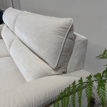 Aria 2.5-Seater Fabric Sofa | Stone