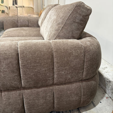 Hudson 2.5-Seater Fabric Sofa | Mocha