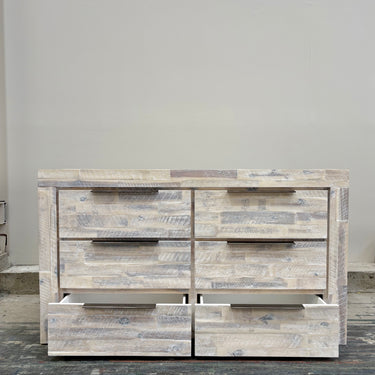 Cube 6-Drawer Lowboy