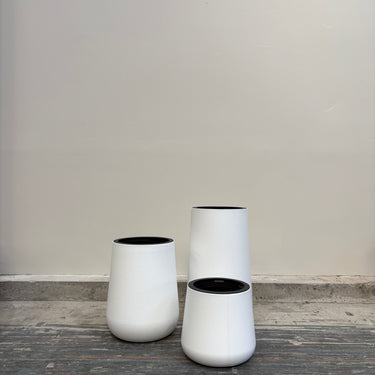 White Tulip Shaped Planter Pots– Mix & Match or Grab the Full Set!