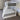 White Wooden Bunk Beds - Single on top + Double Below WITH MATTRESSES