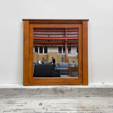 Wanaka Mirror I Chestnut Pine Finish