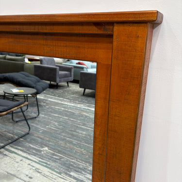Wanaka Mirror I Chestnut Pine Finish