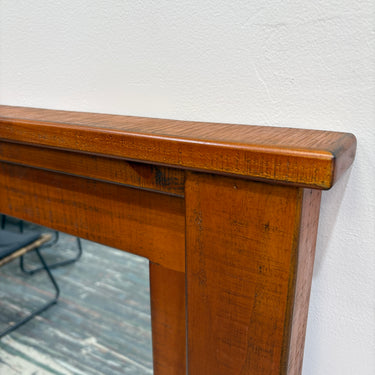 Wanaka Mirror I Chestnut Pine Finish