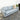 Orenda 3-Seater Sofa Light Blue Leather