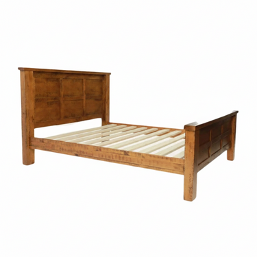 Wanaka Queen Bedframe  I Chestnut Pine Finish